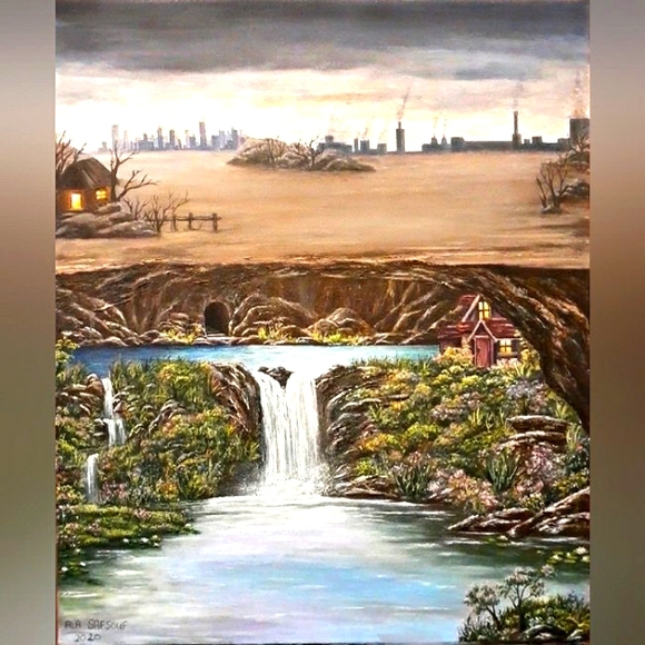 Other - My Secret passage oil painting